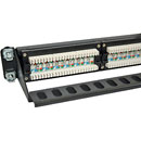 MATRIX CAT5E RJ45 PATCH PANEL 1U 24 way, unshielded, vertical termination