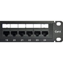 MATRIX CAT6 RJ45 PATCH PANEL 1U 24 way, unshielded, vertical termination