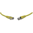 CAT6A SCREENED PATCHCORD RJ45-RJ45-0.5m, yellow