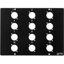 CANFORD STAGE/WALLBOX Top plate, 12 holes for type B