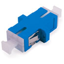 SENKO FIBRE OPTIC SC SM SIMPLEX FEEDTHROUGH COUPLER Blue