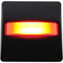 CANFORD LED SIGNAL LIGHT Black plate, red LED