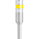 YELLOWTEC litt 50/22 YELLOW LED COLOUR SEGMENT 51mm diameter, 22mm height, silver/yellow