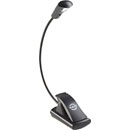 K&M 12241 LED FLEXLIGHT GOOSENECK LAMP Spring clamp, battery powered, 1x LED, 800 lux