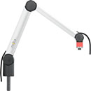 YELLOWTEC m!ka MIC ARM XS Unterminated, 535mm, with OnAir LED ring, silver