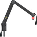 YELLOWTEC m!ka MIC ARM XS Terminated with XLRs, 535mm, with OnAir LED ring, black