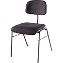 K&M 13430 CHAIR Trevira CS fire-resistant upholstery, steel, black