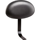 K&M 14032 BACKREST Imitation leather, black