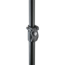 K&M 23783 FISHPOLE XL 4-section, clamp levers, carbon, 1130-3780mm, black