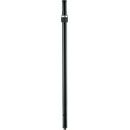 K&M 21364 DISTANCE ROD Steel, fixed 880mm, Ring Lock, M20 thread, black