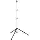 K&M 19784 CAMERA STAND Floor stand, 360x90-degree adjustment, 555-1355mm height, tripod base, black