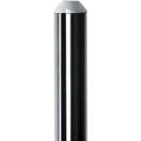 K&M 26727 LOUDSPEAKER STAND Floor, square base, up to 50kg, 1110-1810mm, spring-loaded bolt, black