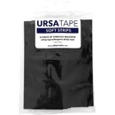 URSA STRAPS URSA TAPE SOFT STRIPS Moleskin texture, large, 15 x 7.5cm, black (pack of 8)