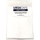 URSA STRAPS URSA TAPE SOFT STRIPS Moleskin texture, large, 15 x 7.5cm, white (pack of 8)