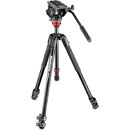 MANFROTTO MVK500190XV VIDEO TRIPOD With 190X tripod, 500 fluid video head