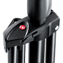 MANFROTTO 1004BAC MASTER LIGHTING STAND Air cushioned, supports 9kg, 124-366cm height, black