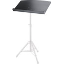 K&M 12333 ORCHESTRA MUSIC STAND DESK Black, wood, 800 x 400mm