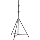 K&M 24640 LIGHTING STAND Floor, tripod base, up to 20kg load, 1590-4025mm, 3-piece, black