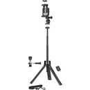 JOBY GRIPTIGHT PRO TELEPOD TRIPOD Extendable hand grip, 1kg capacity, Bluetooth remote, black