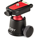 JOBY BALLHEAD 3K MOUNT 360-degree pan, 90-degree tilt, 3kg capacity, quick release plate