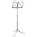 K&M 10100 MUSIC STAND Folding, 3-piece, 650-1225mm, black