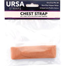 URSA STRAPS CHEST STRAP Microphone mount, 110cm, non-slip, caramel