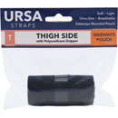 URSA STRAPS THIGH STRAP Horizontal pouch, 63 x 10cm, non-slip, black