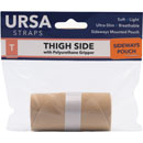 URSA STRAPS THIGH STRAP Horizontal pouch, 63 x 10cm, non-slip, beige