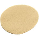 URSA STRAPS SOFT CIRCLES MICROPHONE COVER Soft fabric, beige (pack of 15 Circles/30 Stickies)