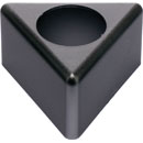 CANFORD MICROPHONE FLAG Plastic, triangular, black, unprinted