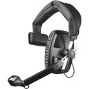 BEYERDYNAMIC DT 108.38 HEADSET Single ear, 400 ohms, 200 ohms mic, XLR5M, black