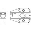 PALADIN 2687 DIE SET for group Y (CT100/CX100) F-connectors and RG45