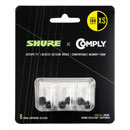 SHURE EACYF1-6XS COMPLY FOAM SLEEVES Extra-small, black (pack of 6)