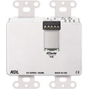 RDL DDS-BN2ML DANTE INTERFACE Bi-directional, mic/line, 1x1, XLR/3.5mm jack I/O, stainless steel