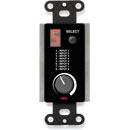 RDL DB-SFRC8 ROOM CONTROL STATION In-wall, 8 sources, 3.5W/ohms, for SourceFlex System, black