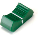 PENNY AND GILES PG11 FADER KNOB 11mm wide, for 18.6x1.7mm arm, green