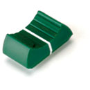 PENNY AND GILES PG16 FADER KNOB 16mm wide, for 18.6x1.7mm arm, green