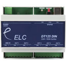 ELC LIGHTING DT125DIN SPLITTER DT125 DMX SPLITTER 1x DMX in, 5x DMX out, DIN-rail