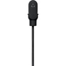 SHURE DURAPLEX DL4 MICROPHONE Subminiature, lavalier, omni, IP57 waterproof, LEMO, black