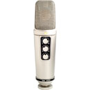 RODE NT2000 MICROPHONE Condenser, omni/cardioid/figure 8, 1-inch capsule, high-pass filter