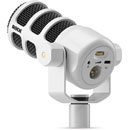 RODE PODMIC USB MICROPHONE Dynamic, cardioid, end address, 3-pin XLR/USB-C, white