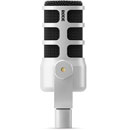 RODE PODMIC USB MICROPHONE Dynamic, cardioid, end address, 3-pin XLR/USB-C, white