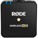 RODE WIRELESS GO II TX RADIOMIC Transmitter only, compact, clip-on, 2.4GHz, black