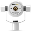 RODE PODMIC MICROPHONE Dynamic, cardioid, end address, white