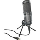 AUDIO-TECHNICA AT2020USB+ MICROPHONE Cardioid condenser, USB output, BUS powered