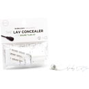 BUBBLEBEE LAV CONCEALER MIC MOUNT For Shure TwinPlex TL45/TL46/TL47 lavalier, white