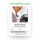 BUBBLEBEE OUTDOOR MIC KIT For Rode Lavalier II, white