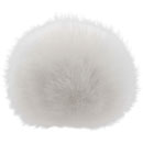 BUBBLEBEE WINDBUBBLE PRO EXTREME WINDSHIELD Medium, for 6-8mm diameter lav, white