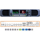 TSL PAM2 IP 3G AUDIO MONITOR 16 channel display, 2x HD/SDI I/O, 8x AES I/O, Dolby, AOIP