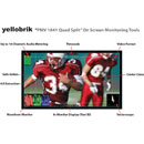 LYNX YELLOBRIK PMV 1841 MULTIVIEWER AND SIGNAL MONITOR - 4x3G/HD/SD-SDI or 1x12G-4KUHD SQD (4x3G)